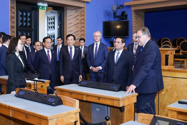 Thủ tướng Phạm Minh Chính hội kiến Chủ tịch Quốc hội Estonia- Ảnh 2. Thủ tướng Phạm Minh Chính hội kiến Chủ tịch Quốc hội Estonia- Ảnh 2.