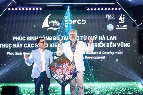 Phúc Sinh nhận tài trợ nửa triệu EUR từ quỹ DFCD: Bước tiến lớn cho phát triển bền vững