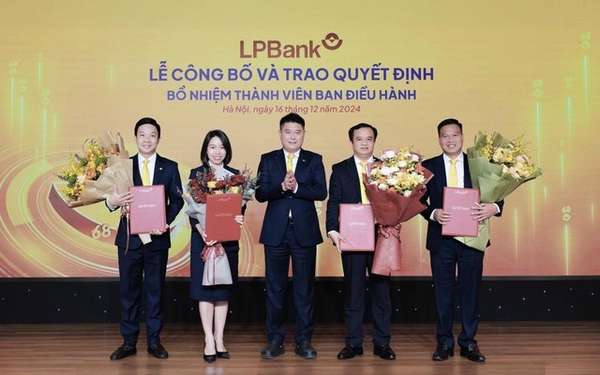 LPBank bổ nhiệm 4 thành viên Ban điều hành