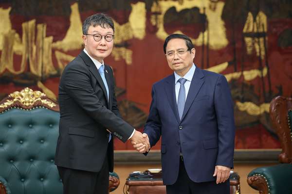 Thủ tướng tiếp lãnh đạo tập đoàn quản lý sàn tài sản mã hóa lớn thứ 3 thế giới- Ảnh 1. Thủ tướng tiếp lãnh đạo tập đoàn quản lý sàn tài sản mã hóa lớn thứ 3 thế giới- Ảnh 1.