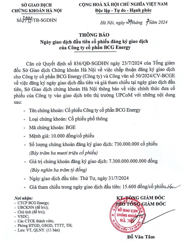 BCG Energy làm ăn ra sao trước khi lên UPCOM và tham vọng góp mặt trên sàn chứng khoán Mỹ?