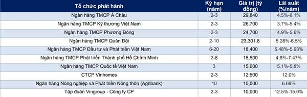 ACB phát hành thêm 15.000 tỷ đồng trái phiếu, nâng tổng giá trị huy động lên 45.000 tỷ đồng năm 2024