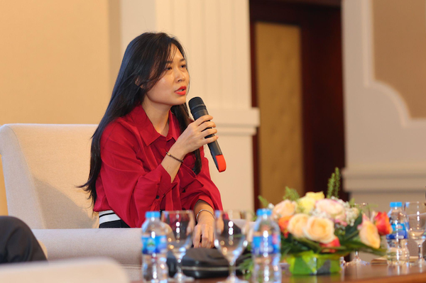 Bà Nguyễn Thu Hằng - Tổng giám đốc Công ty Chứng khoán VIG