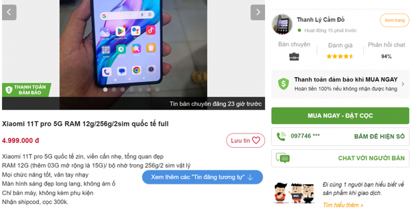 Xiaomi 11T Pro 5G 