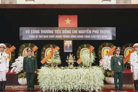 Quốc tang Tổng Bí thư Nguyễn Phú Trọng: Lễ viếng tại Thành phố Hồ Chí Minh