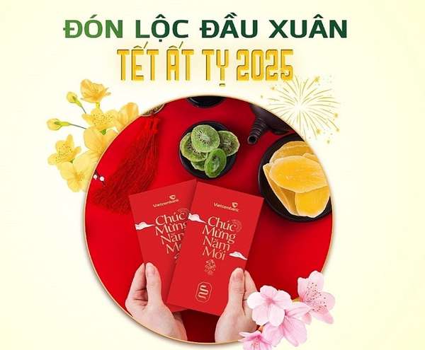 Ngân hàng tung loạt chương trình lì xì, quà tặng hấp dẫn dịp Tết Ất Tỵ 2025