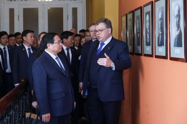 Thủ tướng Phạm Minh Chính hội kiến Chủ tịch Quốc hội Estonia- Ảnh 3. Thủ tướng Phạm Minh Chính hội kiến Chủ tịch Quốc hội Estonia- Ảnh 3.