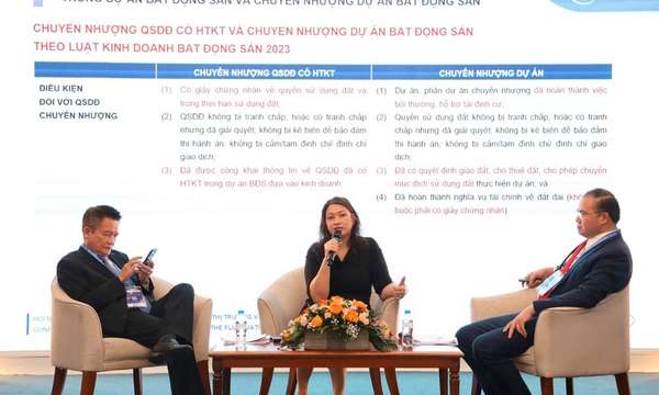 Chuyên gia hiến kế tháo gỡ vướng mắc trong giao dịch bất động sản