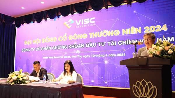 Chứng khoán VISC (VIG) tổ chức thành công Đại hội đồng cổ đông thường niên 2024