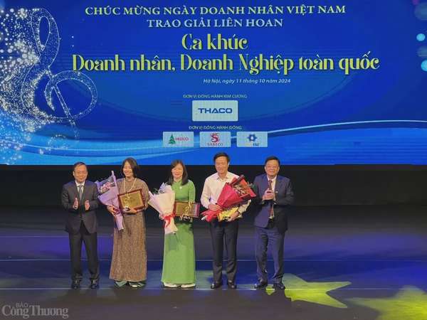 10 tiết mục đoạt giải tại Liên hoan ca khúc doanh nhân, doanh nghiệp toàn quốc 2024