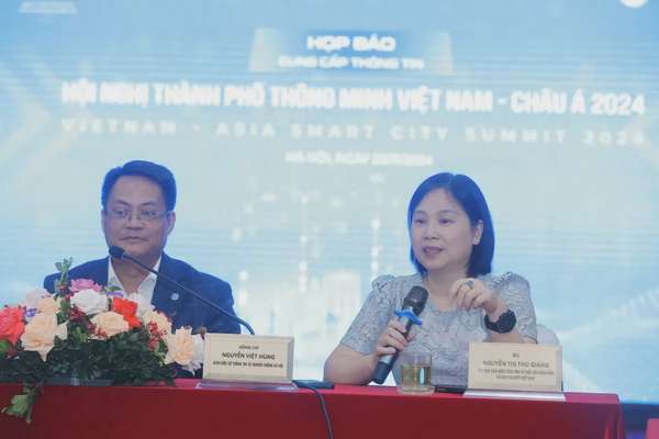 Hội nghị Thành phố thông minh Việt Nam - châu Á năm 2024 diễn ra từ ngày 2-3/12