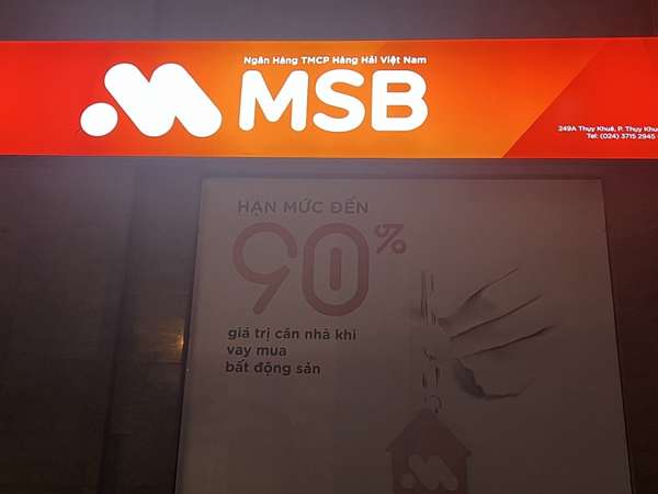 MSB dự kiến chi cổ tức 30%, tăng vốn lên 26.000 tỷ đồng