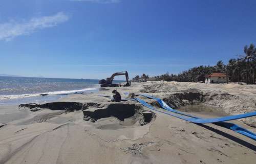 Công ty Long Sơn được phép thu hồi 1triệu m3 cát nhiễm mặn tại vùng biển Nghi Sơn