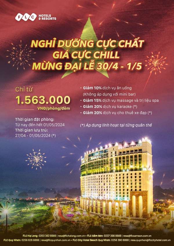 Hai chương trình ưu đãi của FLC Hotels & Resorts được quan tâm nhất tại hội chợ (Ảnh: FLC Hotels & Resorts)