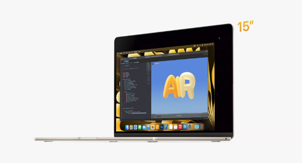 MacBook Air 15 inch vừa ra mắt tại sự kiện WWDC 2023 (Nguồn ảnh: Internet