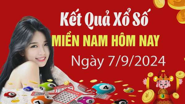 Kết quả Xổ số miền Nam ngày 7/9/2024, KQXSMN ngày 7 tháng 9, XSMN 7/9, xổ số miền Nam hôm nay