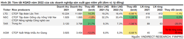 VNDirect chỉ ra cổ phiếu được hưởng lợi từ xu hướng tăng giá gạo xuất khẩu