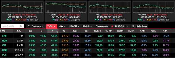 VN-Index tiếp tục điều chỉnh, cổ phiếu HAG ngược chiều tăng trần trong phiên 12/11