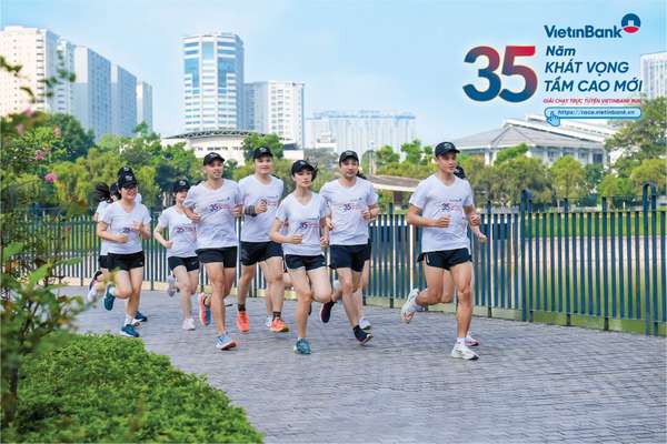 Giải chạy “35 năm Khát vọng tầm cao mới” của VietinBank diễn ra từ ngày ngày 15/6/2023 đến 27/9/2023