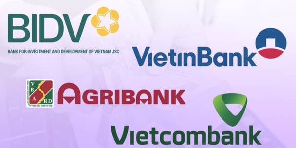 VietinBank, Vietcombank, BIDV, Agribank đã điều chỉnh lãi suất huy động 12 tháng về mức khá thấp. đã điều chỉnh lãi suất huy động 12 tháng về mức khá thấp.