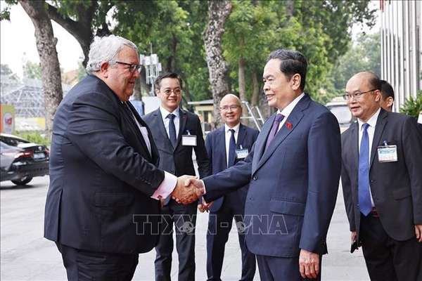 Chủ tịch Quốc hội Trần Thanh Mẫn hội đàm với Chủ tịch Quốc hội New Zealand- Ảnh 1. Chủ tịch Quốc hội Trần Thanh Mẫn hội đàm với Chủ tịch Quốc hội New Zealand- Ảnh 1.