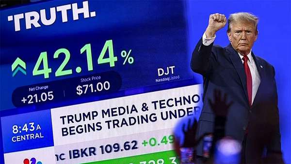 Trump hiện nắm giữ khoảng 60% cổ phần trong DJT