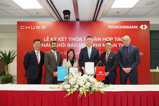 Chubb và Techcombank hợp tác, ra mắt sản phẩm mới cho người tiêu dùng Việt