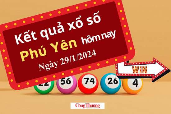 XSPY 29/1, Kết quả xổ số Phú Yên hôm nay 29/1/2024, KQXSPY thứ Hai ngày 29 tháng 1