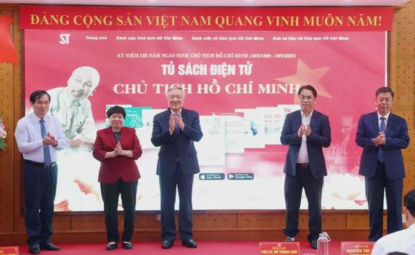 Ra mắt Tủ sách điện tử Chủ tịch Hồ Chí Minh