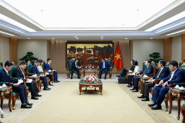Thủ tướng Phạm Minh Chính tiếp Chủ tịch Tập đoàn Hoa Điện Trung Quốc- Ảnh 3. Thủ tướng Phạm Minh Chính tiếp Chủ tịch Tập đoàn Hoa Điện Trung Quốc- Ảnh 3.