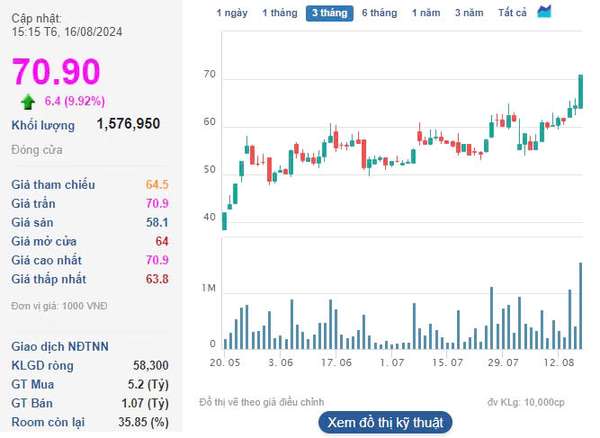 Nhựa Tiền Phong: Cổ phiếu lập đỉnh và chiến lược mở rộng sang lĩnh vực giáo dục