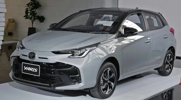 Toyota Yaris 2023 vừa ra mắt tại Thái Lan có thiết kế đầu xe và mâm tương đồng với Vios 2023 ở Việt Nam (Nguồn ảnh: Internet)