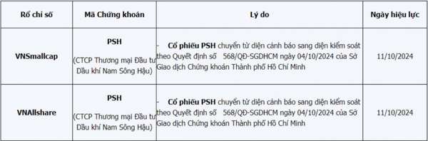 Cổ phiếu PSH rơi tự do, Dầu khí Nam Sông Hậu đang gặp khó?