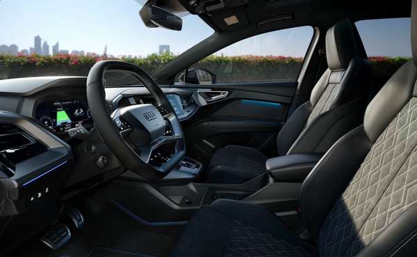 Xe điện Audi Q4 e-tron 2025 mạnh mẽ hơn, tuổi thọ pin cao hơn