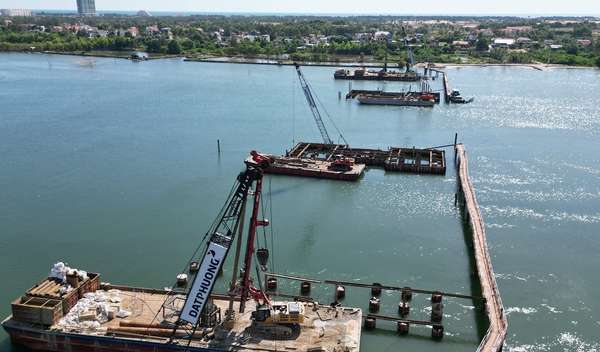 Công trình Cầu Nhật Lệ 3 do Đạt Phương thi công
