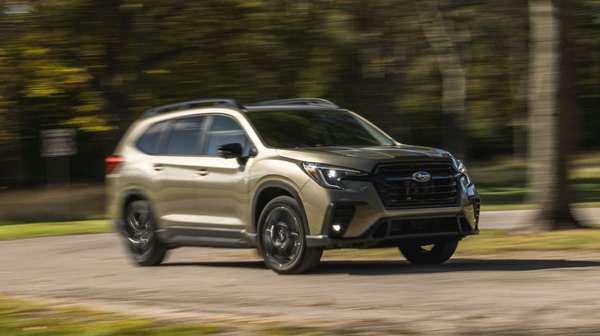 Subaru Ascent 2023 có điểm chung với Porsche Cayman và Ferrari Purosangue