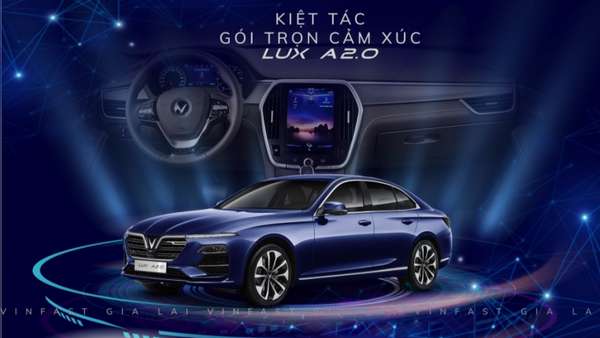 Bảng giá xe VinFast Lux A2.0 tháng 6/2023: Hấp dẫn cho mẫu ô tô thương hiệu Việt