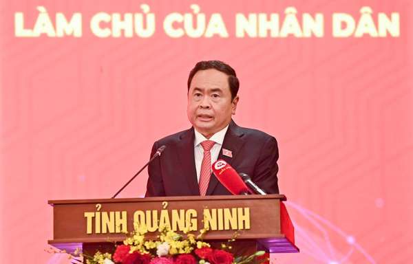 Phó Chủ tịch Thường trực Quốc hội Trần Thanh Mẫn phát biểu khai mạc hội nghị
