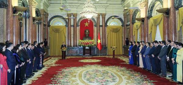 Cuộc làm việc đầu tiên của Chủ tịch nước Võ Văn Thưởng trên cương vị mới - Ảnh 3.