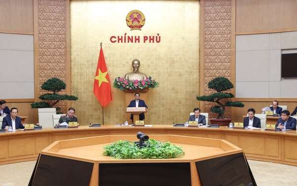 Phiên họp Chính phủ thường kỳ tháng 2/2023:  Việt Nam tiếp tục xuất siêu, sản xuất công nghiệp tăng cao