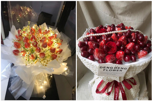 Thị trường quà tặng 8/3: Hoa tươi và hoa “ăn được” hút khách