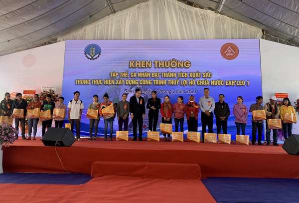 Đắk Lắk: Khánh thành hồ thuỷ lợi hơn 1.600 tỷ