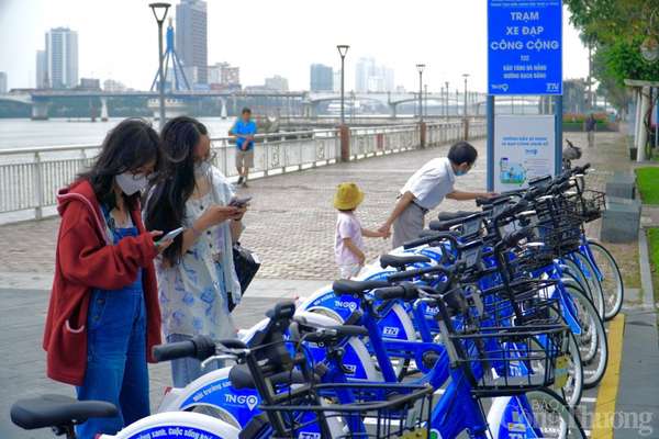 Thích thú trải nghiệm dịch vụ xe đạp công cộng cho thuê tại Đà Nẵng