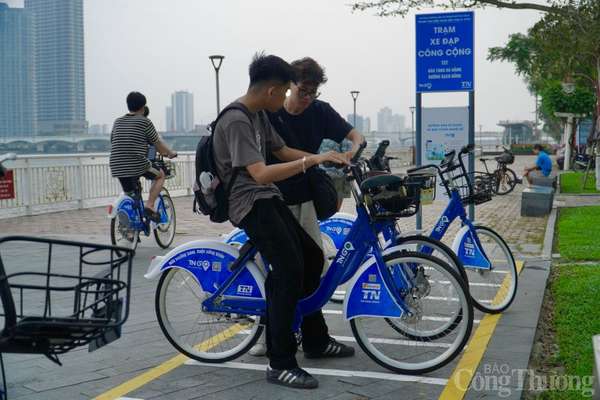 Thích thú trải nghiệm dịch vụ xe đạp công cộng cho thuê tại Đà Nẵng