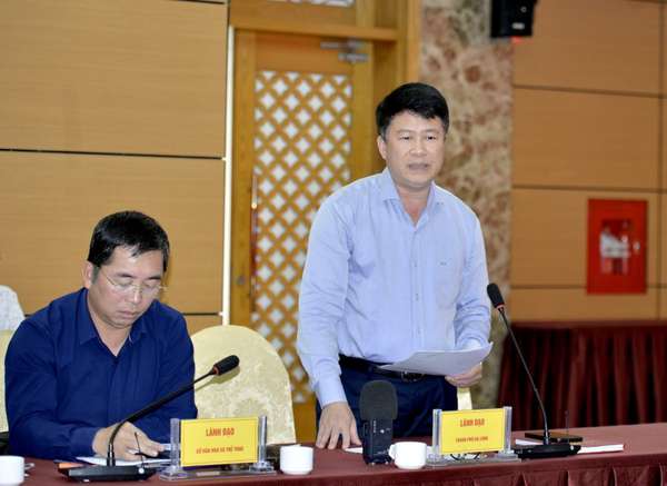 Phó Chủ tịch UBND TP Hạ Long Nguyễn Ngọc Sơn thông tin về việc tổ chức Carnaval Hạ Long 2023.