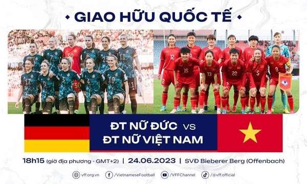 Đội tuyển nữ Việt Nam chốt lịch thi đấu với đội hai lần vô địch World Cup
