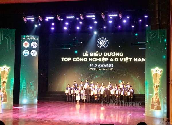 Lễ Biểu dương TOP Công nghiệp 4.0 Việt Nam 2023 vinh danh 65 doanh nghiệp, 7 địa phương