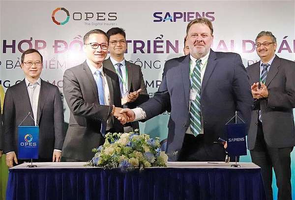 Bảo hiểm số OPES và Công ty Sapiens ký kết hợp đồng triển khai dự án Core