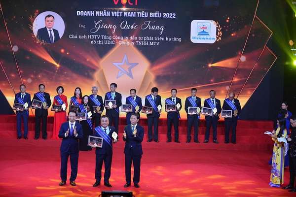 CEO UDIC Giang Quốc Trung được tôn vinh “Doanh nhân Việt Nam tiêu biểu” năm 2022