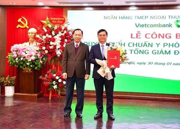 Ông Nguyễn Thanh Tùng được bổ nhiệm làm Tổng giám đốc Vietcombank
